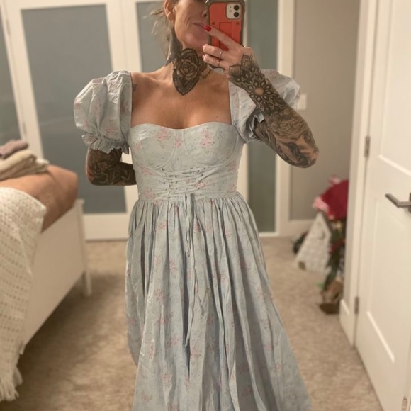 Selkie South of France Renaissance Gown NWT/ medium - Picture 2 of 2